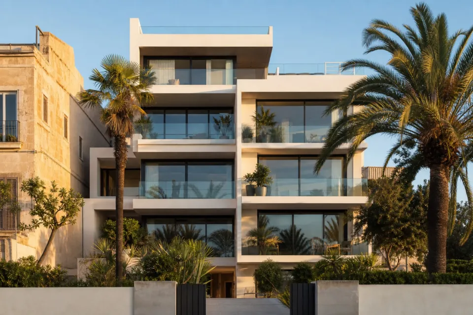 Dúplex luminoso con vistas al mar en Malaga