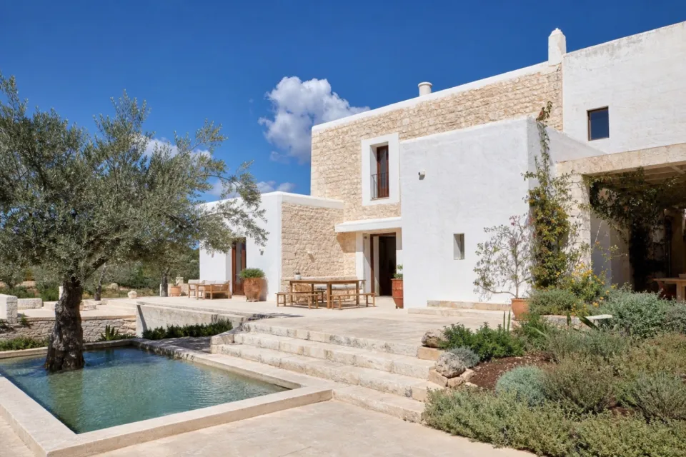 Finca de piedra en Ibiza