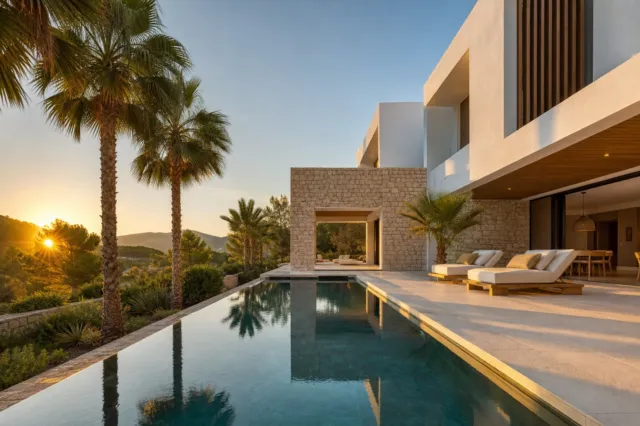 Villa en construcción con vistas panorámicas al mar en Benahavís — foto 2